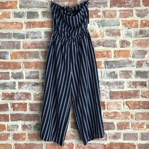 Strapless midi jumpsuit (new with tags!)
